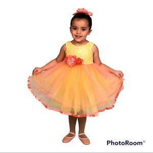 WEISSMAN girls dance ballet leotard costume. Size XSC